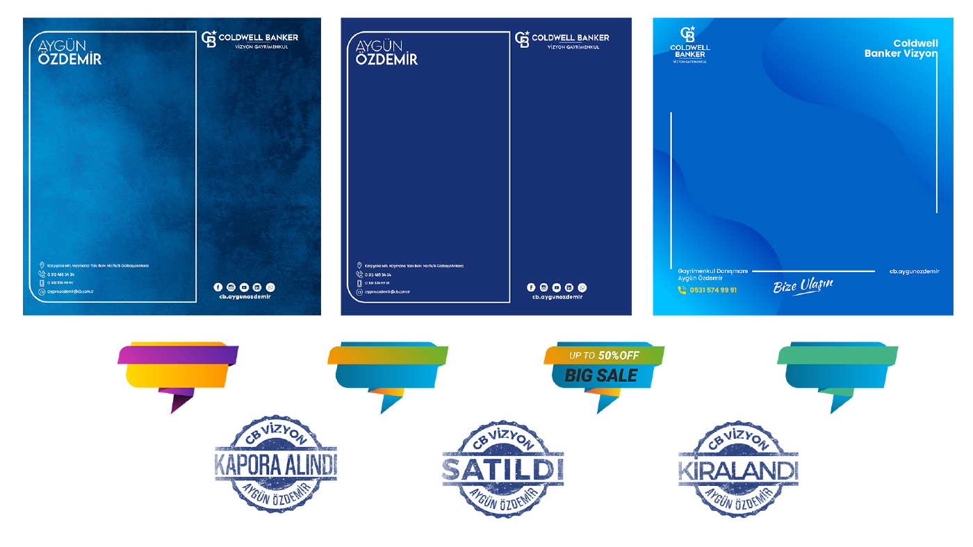 Real Estate Consultant Social Media Design Kit