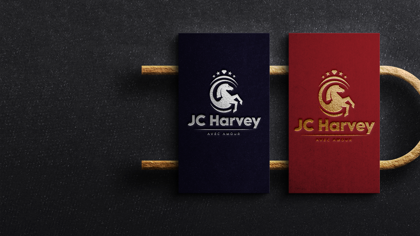 JC Harvey Licensed Logo Design and Mockup Work